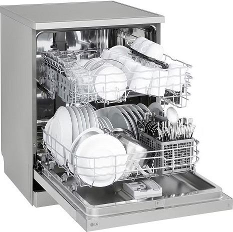 طبقات ماشین ظرفشویی ال جی 612 هوشمند 14 نفره مدل dfc612fv