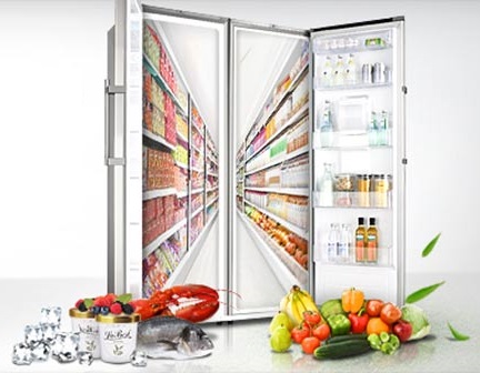 خرید مناسب محصولات خانگی از بانه - خرید یخچال فریزر دو قلو از بانه
