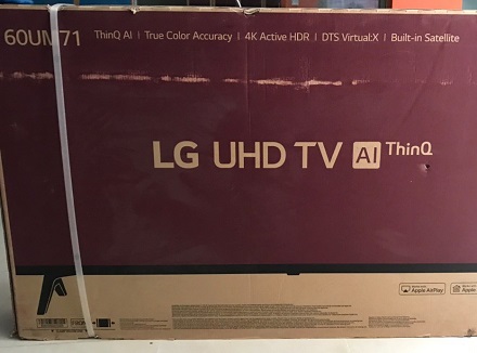 تلویزیون ال ای دی 60 اینچ 4K ال جی 60um7100 بانه کالا