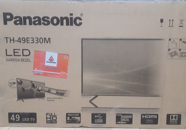 قیمت انواع تلویزیون پاناسونیک در بانه 49E330M