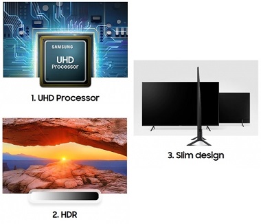 تلویزیون هوشمند 55 اینچ سامسونگ samsung ru7170  بانه کالا هور