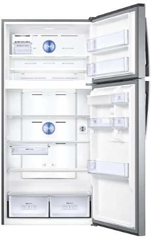 قیمت و مشخصات خرید یخچال فریزر دو درب بالا و پایین samsung مدل rt62